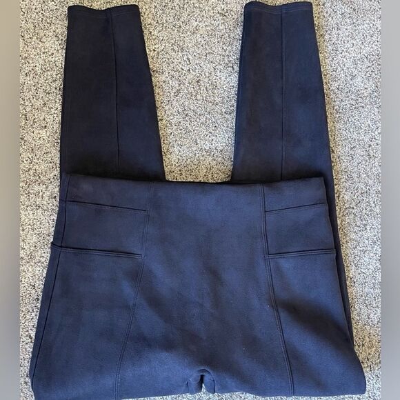 SPANX Faux Suede Leggings - Picture 1 of 9